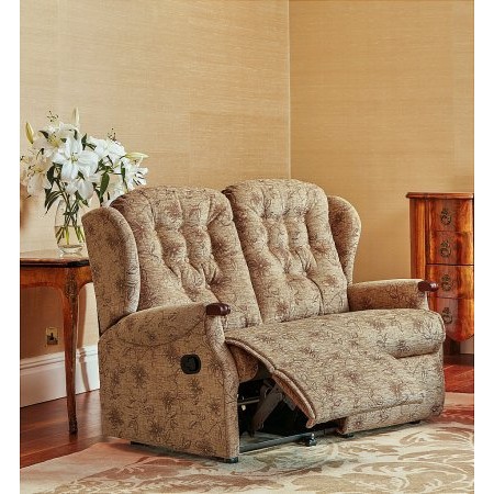 Sherborne - Lynton Knuckle Small 2 Seater Reclining Settee