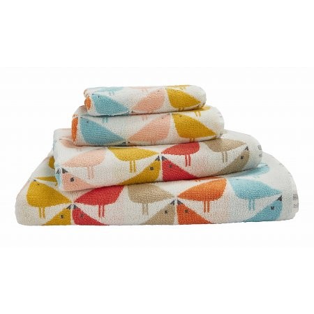 Bedeck - Scion Lintu Towels in Chalky Brights