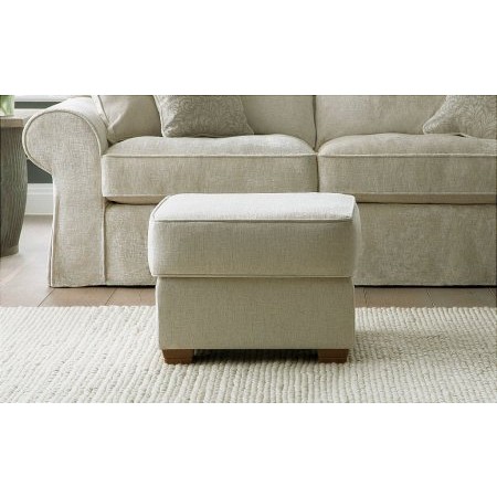 Collins And Hayes - Footstool Small Upholstered