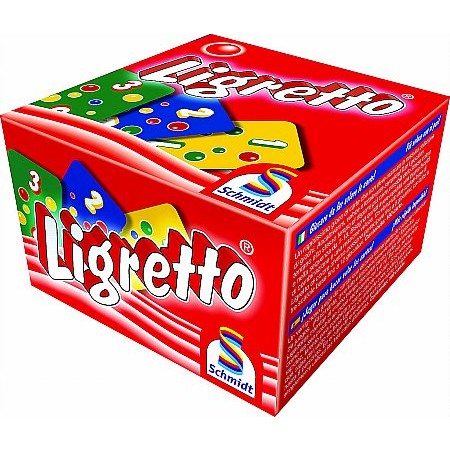 Coiledspring Games - Ligretto Card Game Red