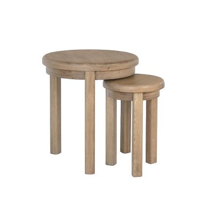 Kettle Interiors - Helford Round Nest of Tables