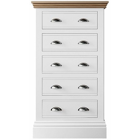 Hill And Hunter - New England 5 Drawer Wellington Chest