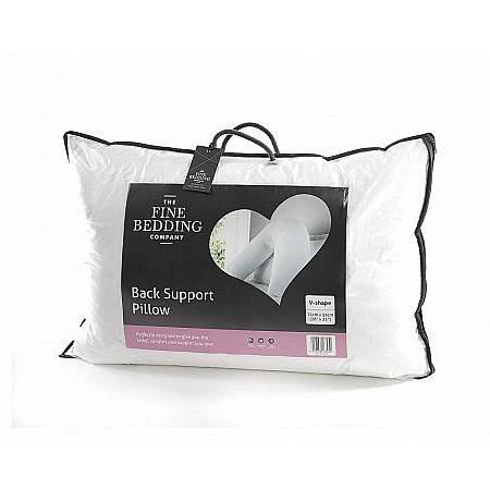 The Fine Bedding Company - Back Support V Shape Pillow
