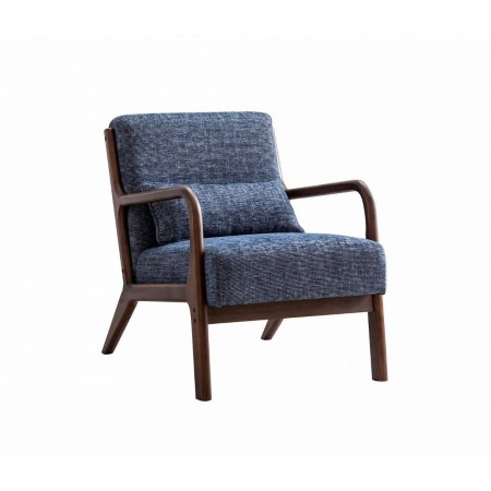 The Smith Collection - Inca Accent Chair Navy