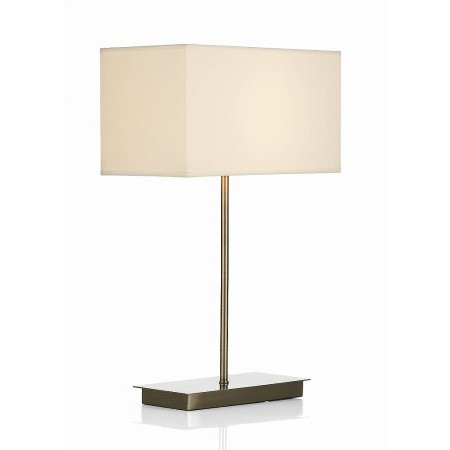 Dar Lighting - Piza Table Lamp Antique Brass Base Only