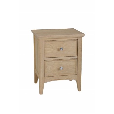 Stag - New England 2 Drawer Bedside Chest