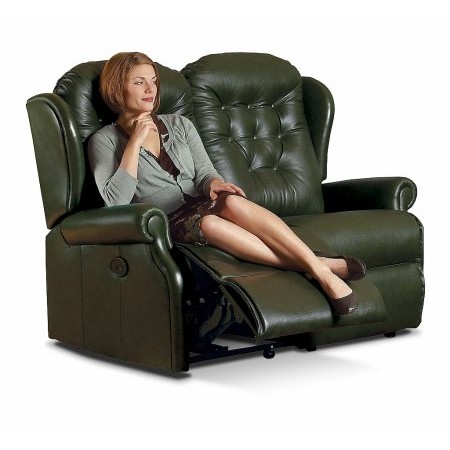 Sherborne - Lynton 2 Seater Leather Recliner Sofa