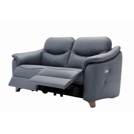 G Plan Upholstery - Jackson 3 Seater Leather Recliner Sofa