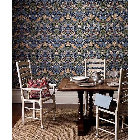 William Morris - Strawberry Thief Wallpaper