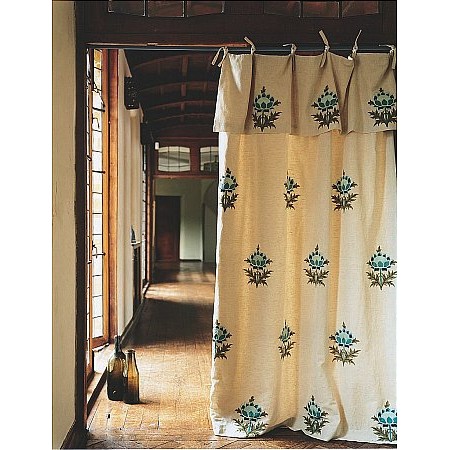 William Morris - Tulip Embroidery Curtain