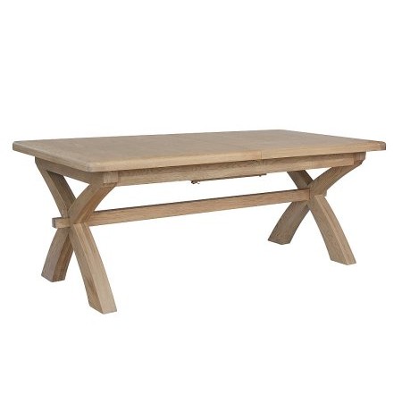 Kettle Interiors - Helford 2m Cross Leg Dining Table