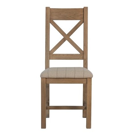 Kettle Interiors - Helford Cross Back Dining Chair