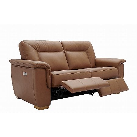 G Plan Upholstery - Elliot 3 Seater Leather Reclining Sofa