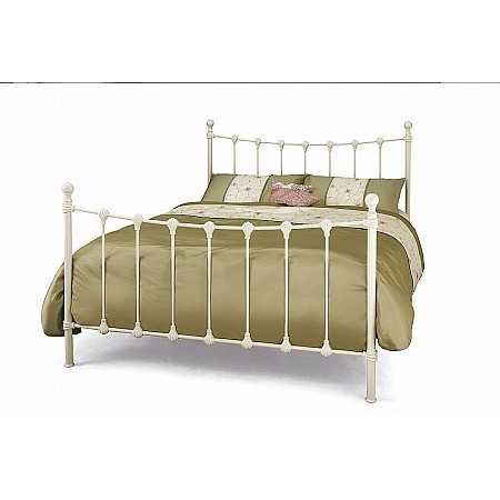 Serene - Marseilles Bedstead in Ivory Gloss