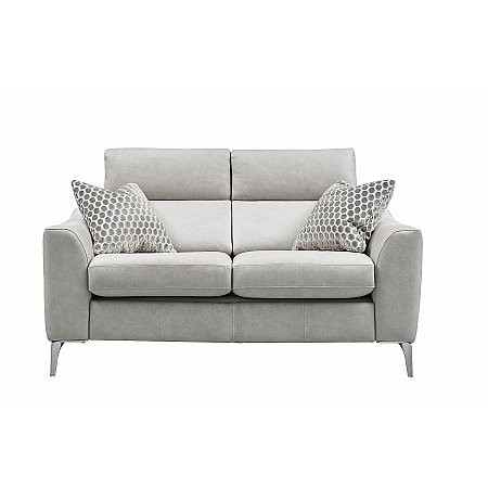 The Smith Collection - Ely 2 Seater Leather Sofa