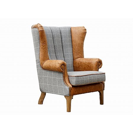 Kettle Interiors - Wrap Around Wing Chair
