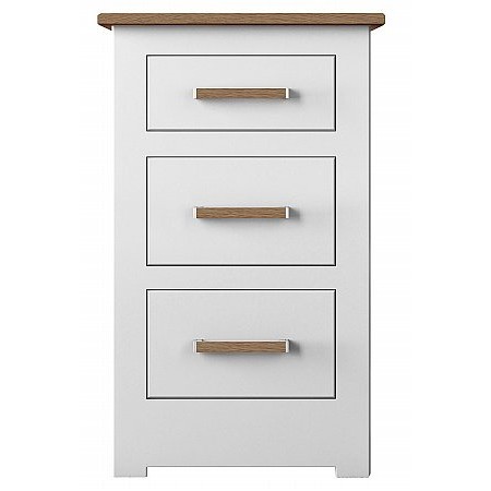 Hill And Hunter - Modo 3 Drawer Bedside