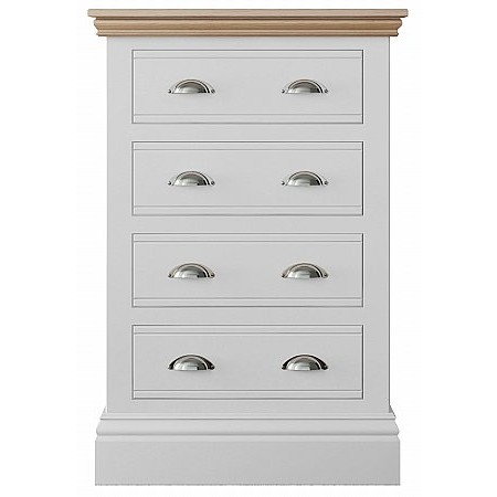 Hill And Hunter - New England 4 Drawer Wellington Chest