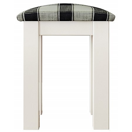 Hill And Hunter - New England Upholstered Stool