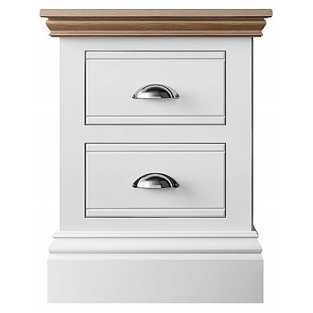 Hill And Hunter - New England 2 Drawer Bedside