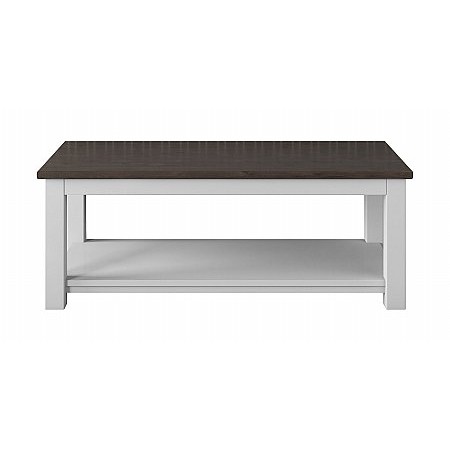 Hill And Hunter - New England Coffee Table With Shelf