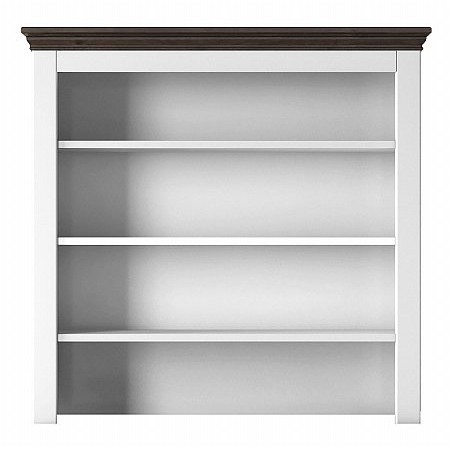 Hill And Hunter - New England Small Open Dresser Rack with Painted Shelves