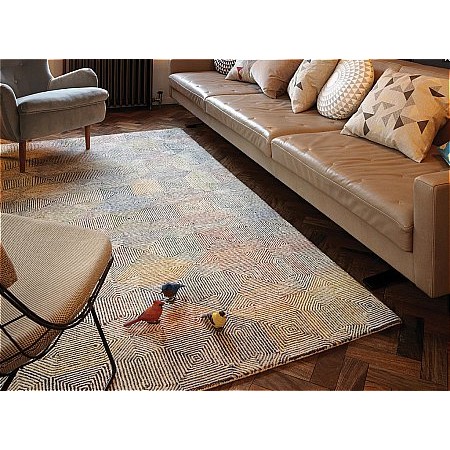 Asiatic Carpets - Camden Cream Multi Rug