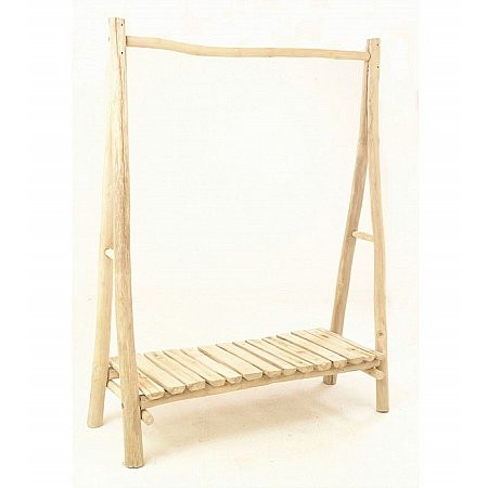 Ancient Mariner - Santorini Teak Branch Open Wardrobe