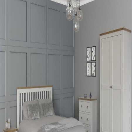 The Smith Collection - Polperro Bedroom in White