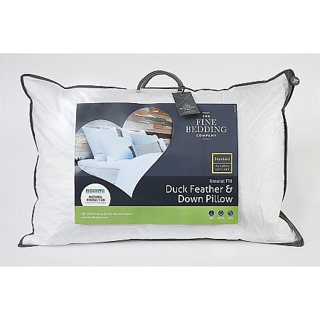 The Fine Bedding Company - Duck Feather  plus Down Pillow