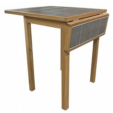 Anbercraft - Dura Top Rectangle Drop Leaf Table