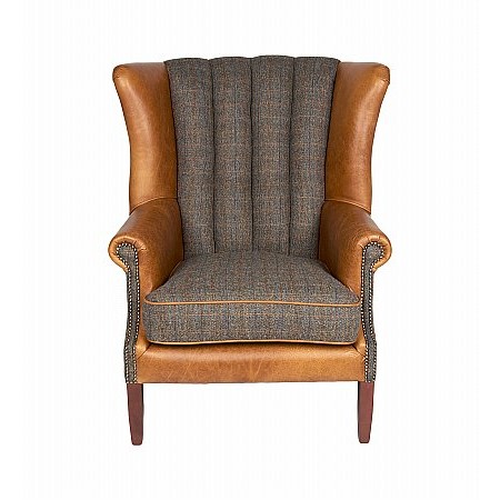 Worth Furnishings - Fluted Wing Chair
