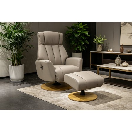 GFA - Rowan Swivel Chair and Footstool