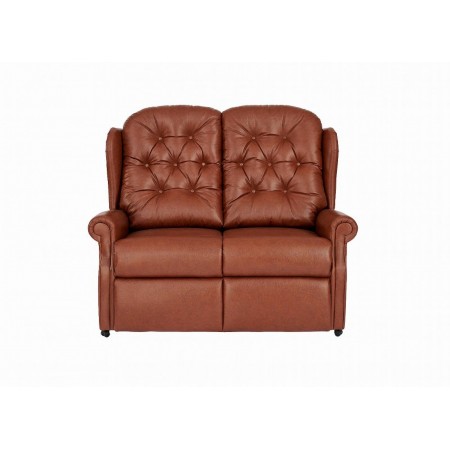 Celebrity - Woburn 2 Seater Leather Split Fixed Sofa
