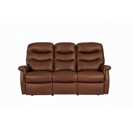 Celebrity - Hollingwell 3 Seater Leather Split Fixed Sofa