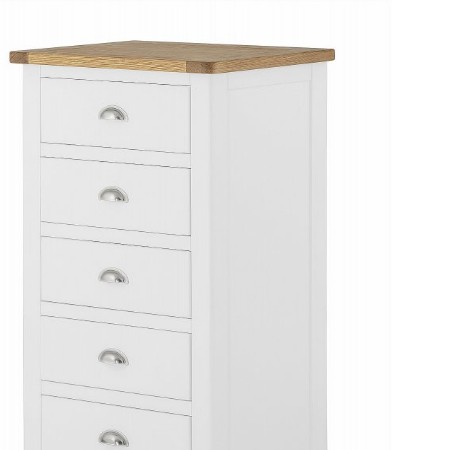 The Smith Collection - Polperro Wellington Chest White