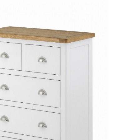 The Smith Collection - Polperro 2 over 3 Chest White