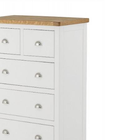 The Smith Collection - Polperro 2 over 4 Chest White
