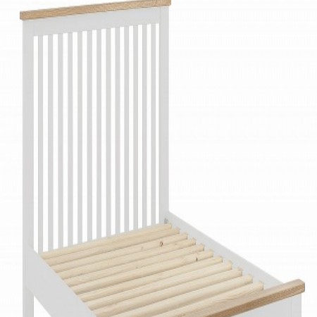 The Smith Collection - Polperro 4Ft 6in Bedstead White