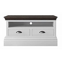3708/Hill-And-Hunter/New-England-3ft-Open-Shelf-TV-Unit-with-2-Drawers