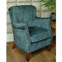 3902/Ancient-Mariner/Cromarty-Deep-Green-Velvet-Armchair